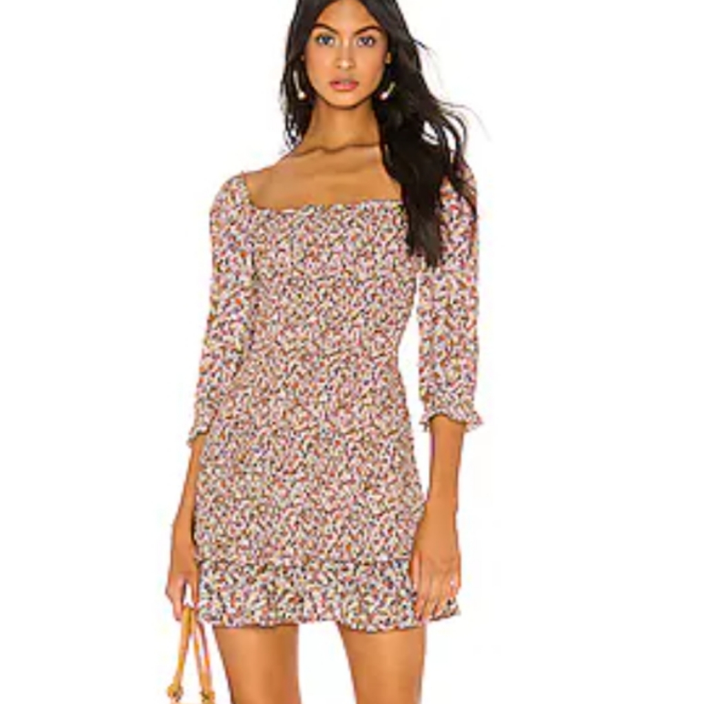 Revolve Faithful The Brand Es Saada Mini Dress Xs 2